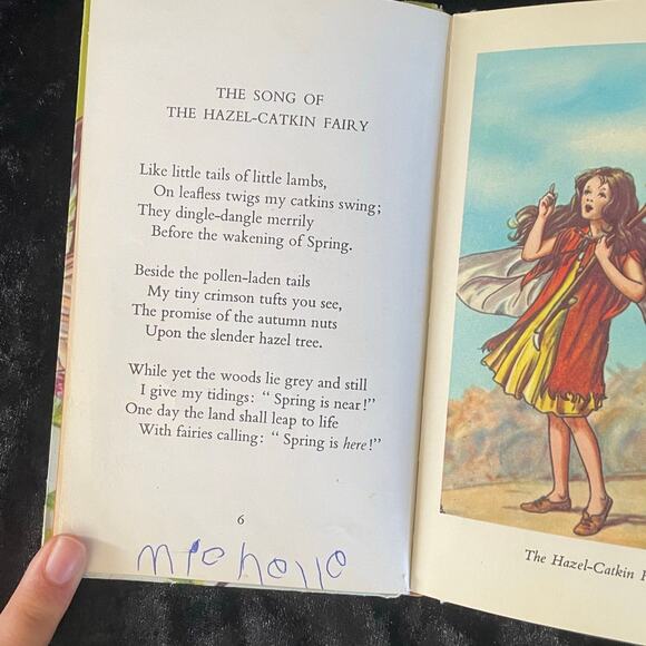 Flower Fairies of the Spring by Cicely Mary Barker | 1974 | Vintage Fairy Book - Picture 4 of 11
